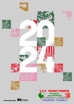 Catalogue Décors de Fêtes 2024 par Manufacture de l'Ephemère (CGMP) avec prix