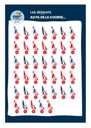 STICKERS IMOCA suivi de course 2024