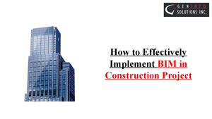 Calaméo - How to Effectively Implement BIM in Construction Project