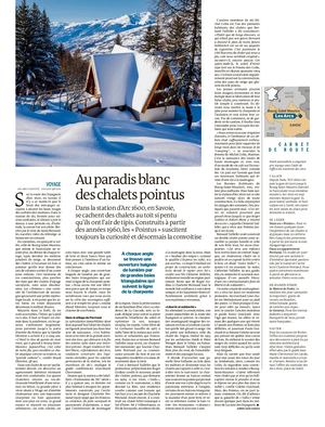 Aa2021 02 10@le Monde@archi Chalet Pointu