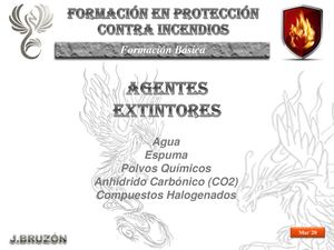 PCI 40 - Agentes Extintores