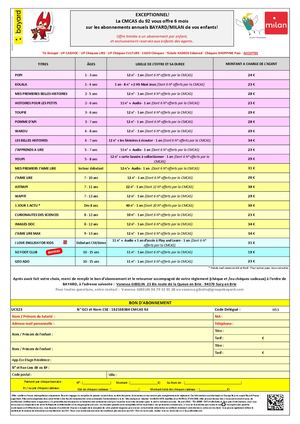 Bayard Milan Offre Cmcas 92