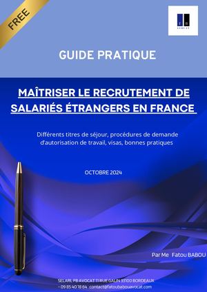 Maitriser Le Recrutement De Salariés éTrangers En France