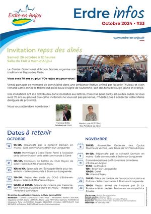 Erdre Infos N°33 - Octobre 2024