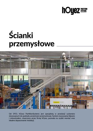 hOyez Ścianki przemysłowe
