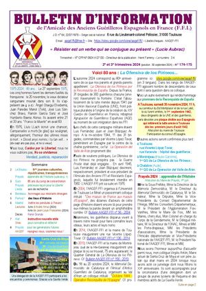 Bulletin Information Guérilleros N° 174 175