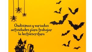 Lectoescritura Halloween