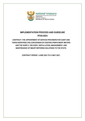 Rt29 2024 Annexure G Implementation Process Guideline