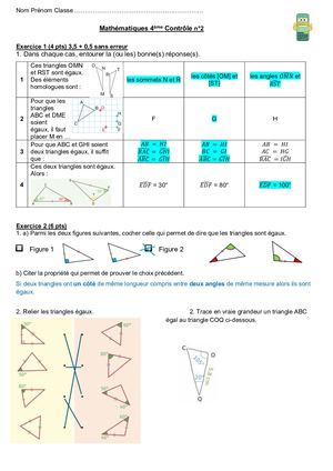 Corrigé Contrôle 2
