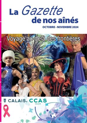 Gazette du CCAS de Calais Octobre - Novembre 2024