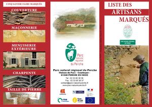 Dépliant artisans 2024