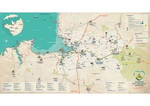 Carte Touristique Mont Saint Michel Normandie