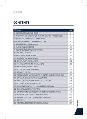 FA Handbook 2024 25 Aw Updated