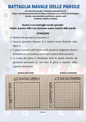 Battaglia Navale Parole
