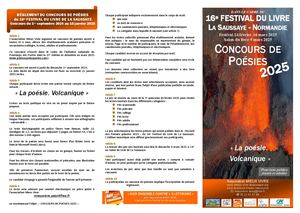 Flyer Concours Poésies 2025 1 0