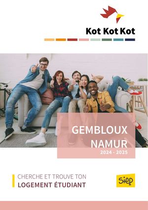 Kot Kot Kot Gembloux-Namur 2024-2025