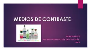 Medios De Contraste