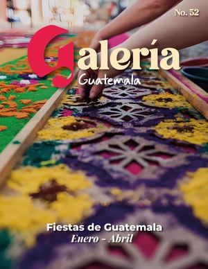 Revista Galería 52 Fiestas De Guatemala Dv3