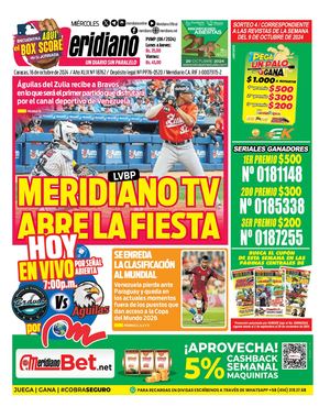 Diario Meridiano 16 10 2024