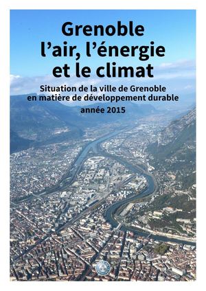 Rapport Annuel Sur Le Développement Durable (Année 2015) Grenoble