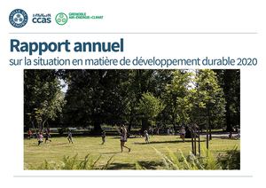 Rapport Annuel Sur Le Développement Durable (Année 2020) Grenoble