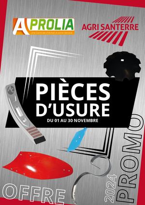 Promo Pièce d'usure 2024 Agrisanterre