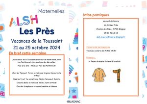 Alsh Les Prés - Maternelles