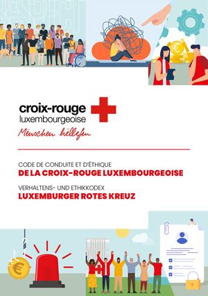 Croix Rouge Luxembourgeoise Code De Conduite