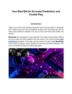 Your Best Bet for Accurate Predictions and Trusted Play