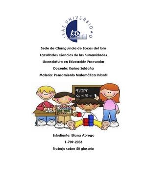 Glosario 50 Palabras