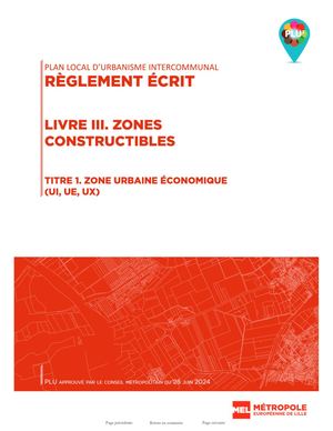 REG Livre 3 ZONES CONSTRUCTIBLES UE