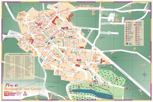 Plan Boulogne-sur-Gesse