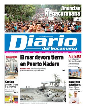 Diario del Soconusco 18 de octubre del 2024