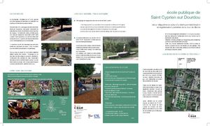 Fiche Cour École Saint Cyprien sur Dourdou