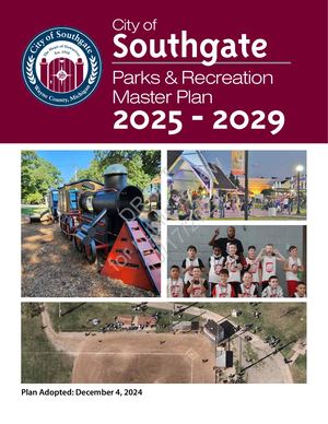 Southgate 2025 - 2029 Recreation Plan