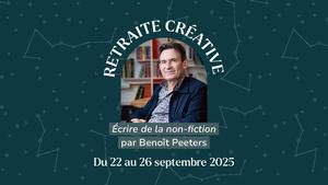 Programme Benoît Peeters 2025