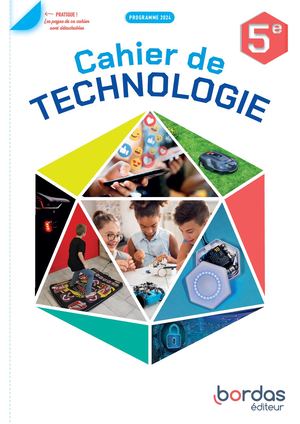 Extrait Cahier Technologie 5e