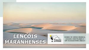 Expedição Lençóis Maranhenses Trilheiros Do Pr