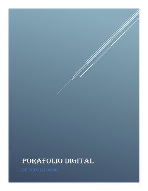 Portafolio digital