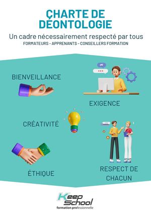 Charte De Déontologie