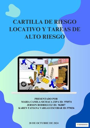 Cartilla De Riesgo Locativo Y Tareas De Alto Riesgo (1)