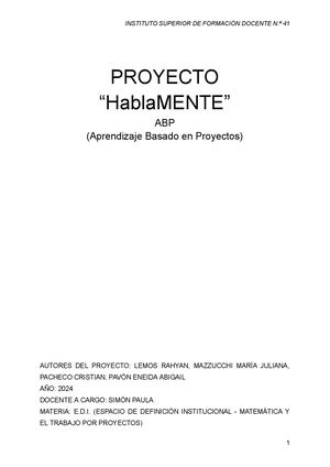 Habla Mente Abp Mazzucchi Pavon Pacheco Lemos