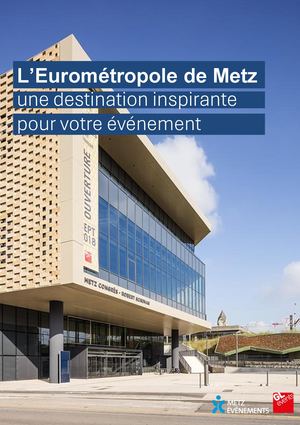 Guide de l'Organisateur - Metz Congrès