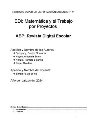 Abp Revista Escolar