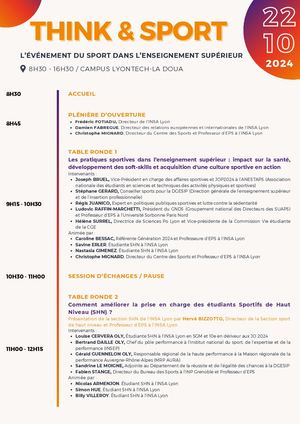 Think & Sport, l’événement du sport dans l’enseignement supérieur