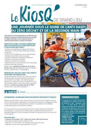 KIOSQUE NOVEMBRE 2024