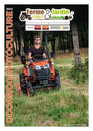 Catalogue Occasion Motoculture 2024 - Cloué Equipement