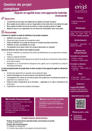 Gestion De Projet Complexe