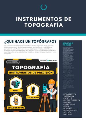 Instrumentos De Topgrafia
