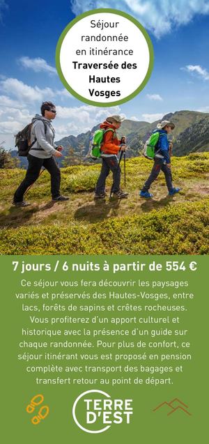 Séjour itinérance Traversée Des Hautes Vosges